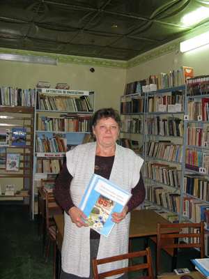 Заведующая библиотекой с 1974 по 2019 гг. Беляева Т